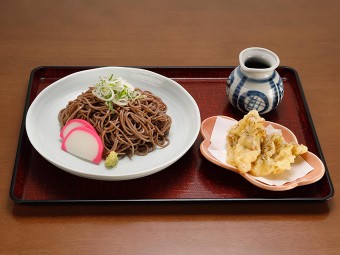 舞茸天ぷらそば（温・冷）